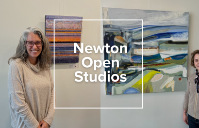 Focus Real Estate: Hosts Cecile Ganne & Hilary Hanson Bruel of Newton Open Studios
